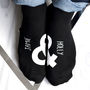 Personalised 'And Symbol' Socks, thumbnail 2 of 3