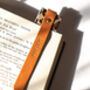 Personalised Leather Bookmark, thumbnail 6 of 10