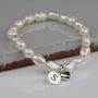 Personalised Children's Pearl And Heart Bracelet, thumbnail 6 of 9