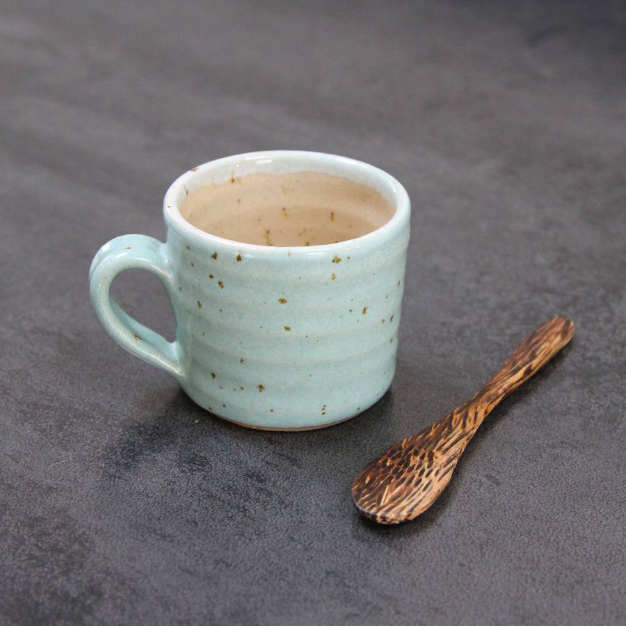 handmade espresso mug by emily doran pottery