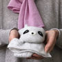 Pure Cashmere Children's Raccoon Scarf, thumbnail 2 of 4