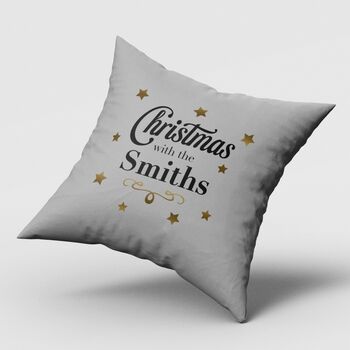 Personalised Christmas Cushion Cover And Filling, 2 of 6