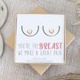 Rose Gold Earrings, We Make A Great Pair, thumbnail 1 of 4