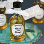 Personalised Whisky Wedding Favours With Gold Tags, thumbnail 1 of 5