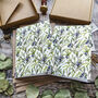 8x Olive Branches Folded Notecards, thumbnail 1 of 7