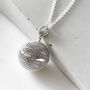 Indah Sterling Silver Harmony Ball Pregnancy Necklace, thumbnail 3 of 6