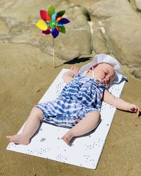 Stars Travel Changing Mat | Portable Baby Changing Mat, 2 of 4
