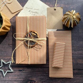 Cinnamon Stripe Paper Fibre, 5 of 6