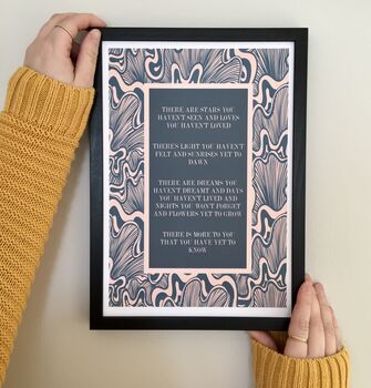 'There Are Stars' Inspirational Quote Print, 4 of 8