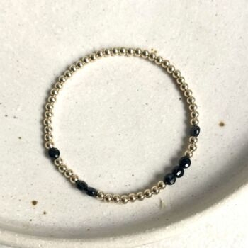Morse Code 'Love' Beaded Bracelet, 2 of 2