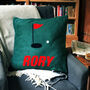 Golf Cushion Personalised Gift For Dad And Grandad, thumbnail 1 of 3