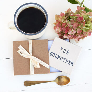 The Godfather/Godmother Ceramic Coaster, 7 of 10