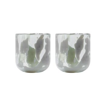 Handmade Glass Votive Set Of Two, 2 of 3