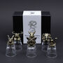 Six Animal Whiskey Shot Glass Gift Set For Men, thumbnail 10 of 12
