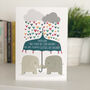 'Though We May Be Far Apart' Thinking Of You Card, thumbnail 1 of 3