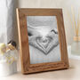 Send With Love 5x7 'To The World You're Just One Person…' Oak Photo Frame, thumbnail 1 of 2