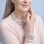 Silver Pearl Bracelet, thumbnail 2 of 6