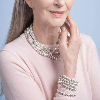 Silver Pearl Bracelet, 2 of 6