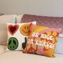 Be Nice Or Leave Pillow, thumbnail 5 of 8