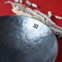 Large Hammered Steel Bowl For 11th Anniversary, thumbnail 4 of 10