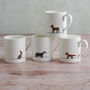 Woodland Collection Mugs, Set Of Four, thumbnail 1 of 8