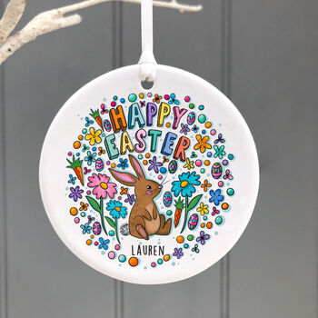 Ceramic Easter Personalised Decoration, 5 of 12