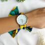 Colourful Changeable Women Cotton Strap Wrist Watch, thumbnail 7 of 9
