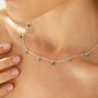 Turquoise December Birthstone Necklace, thumbnail 2 of 8