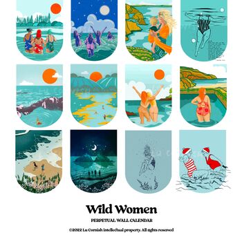 Wild Women Perpetual Wall Calendar, 4 of 9