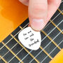 Personalised Message Guitar Plectrum / Pick, thumbnail 1 of 10