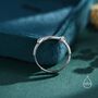 Sterling Silver Double Snake Ring, thumbnail 2 of 12