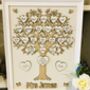 Personalised Retirement Gift Tree Framed Wooden Tree, thumbnail 9 of 10