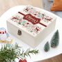 Personalised Traditional Medium Christmas Eve Box, thumbnail 1 of 4