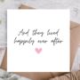 Happily Married Card | Congratulation Wedding Card, thumbnail 1 of 3