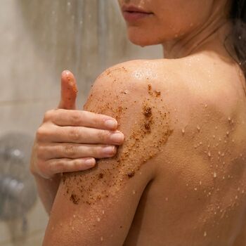 Organic Body Scrub Strawberry And Coconut, 3 of 5