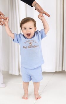 Big/Little Sister/Brother Personalised Embroidered T Shirt, 10 of 11