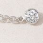Sterling Silver Chain Link Bracelet, thumbnail 6 of 7