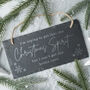 Christmas Slate Hanging Sign 'I'm Trying T…', thumbnail 1 of 2