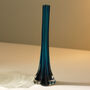 Vintage Mid Century Art Glass Stem Vase, thumbnail 1 of 2