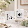 I Do Couples Wedding Mug Set, thumbnail 6 of 6