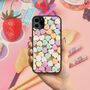 Love Heart Sweets iPhone Case Personalised, thumbnail 1 of 2