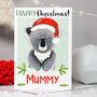 Personalised Koala Relation Christmas Card, thumbnail 6 of 8