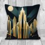 Urban Horizons Art Deco Hand Made Cushions Design Two, thumbnail 5 of 8