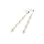Swarovski Pearl Long Wedding Earrings, thumbnail 1 of 3