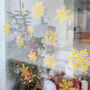 Christmas Snowflake Removable Window Stickers, thumbnail 1 of 6