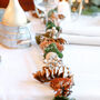 Wildwood Christmas Garland Table Centrepiece, thumbnail 5 of 5