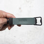 Personalised Leather Bottle Opener Keyring Gift For Dad, thumbnail 5 of 7