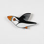 Hand Painted Puffin Bird Wall Decoration, thumbnail 1 of 7