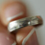 1800's British Sixpence Sterling Silver Coin Ring, thumbnail 2 of 12