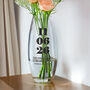 Wedding Anniversary Gifts Personalised Special Date Vase, thumbnail 1 of 6